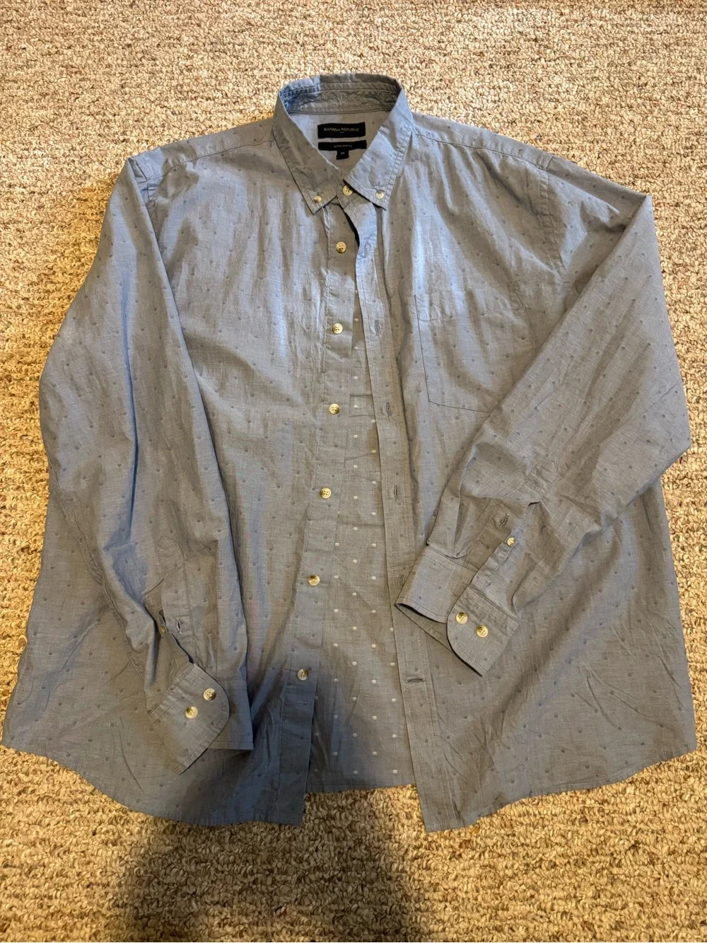 Banana Republic Light Blue Button-Down Shirt
